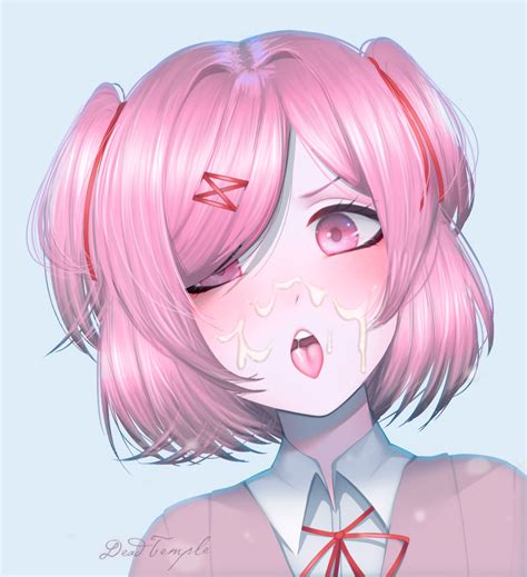 natsuki (doki doki literature club) drawn by dead_temple | Danbooru