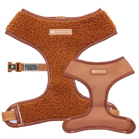 Frenchie Duo Reversible Harness - Teddy Brown – Frenchie Bulldog
