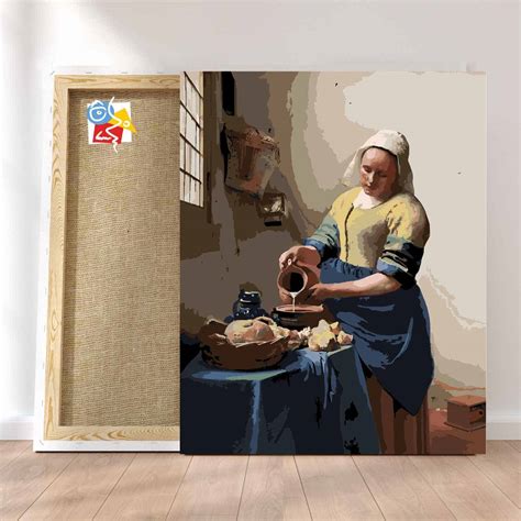 Painting By Numbers - The Milkmaid