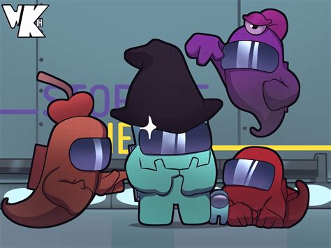 He is the impostor by Wilerik18 on Newgrounds