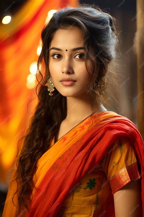 Premium Photo | A portrait of a Bangladeshi young girl