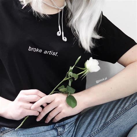 Broke Artist Shirt Broke Artist T-shirt Aesthetic | Etsy