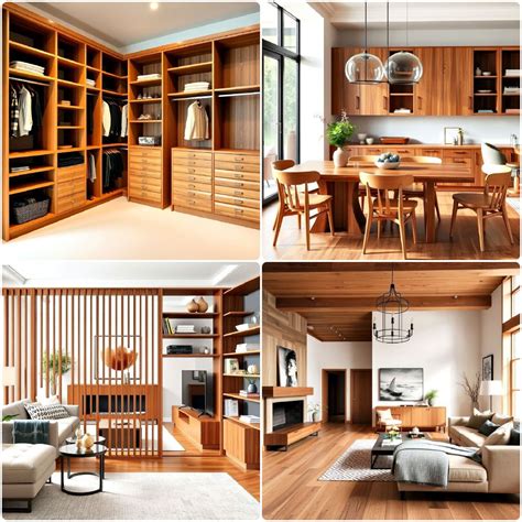 wood interior design ideas  enhance  space