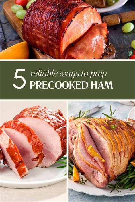how to heat a pre cooked ham