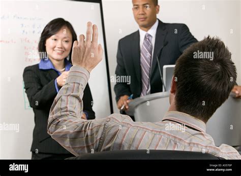 man  question stock photo alamy