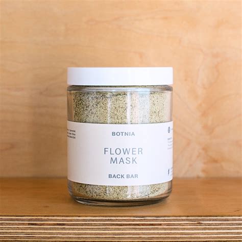 Back Bar Flower Mask – BOTNIA Wholesale