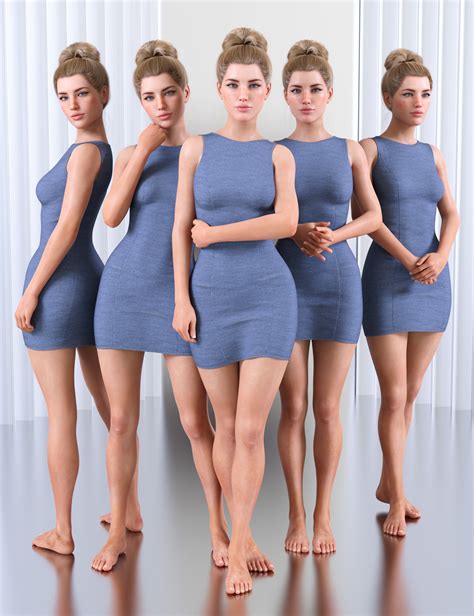 Z Everyday Standing Pose Mega Set for Genesis 8 and 8.1 Female | Daz 3D