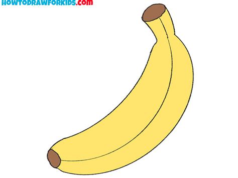 draw  banana easy drawing tutorial  kids