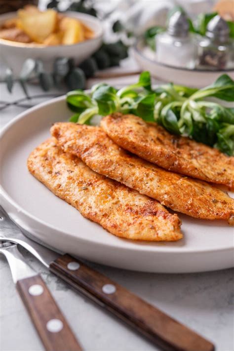 Baked Thin Sliced Chicken Breasts