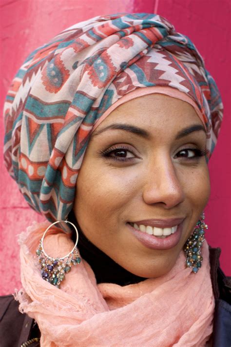 These stylized Hijabs show a muslim tradition in a beautiful new light