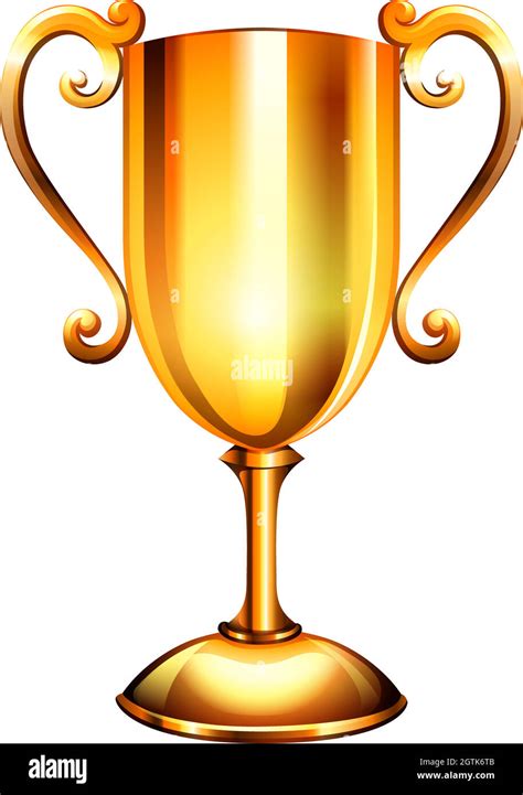 golden  place trophy stock vector image art alamy