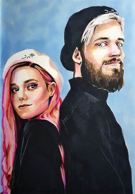 Pewdiepie Marzia Fan Art