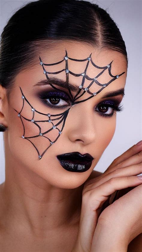 Maquiagem Halloween Feminina Simples - Make de halloween feminina simples | Maquiagem para halloween feminina ...