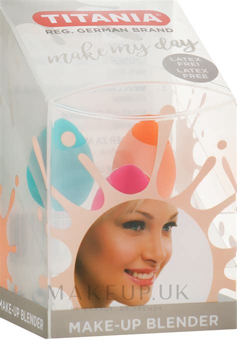 Titania - Makeup Sponge, latex-free, 3 pcs | Makeup.uk