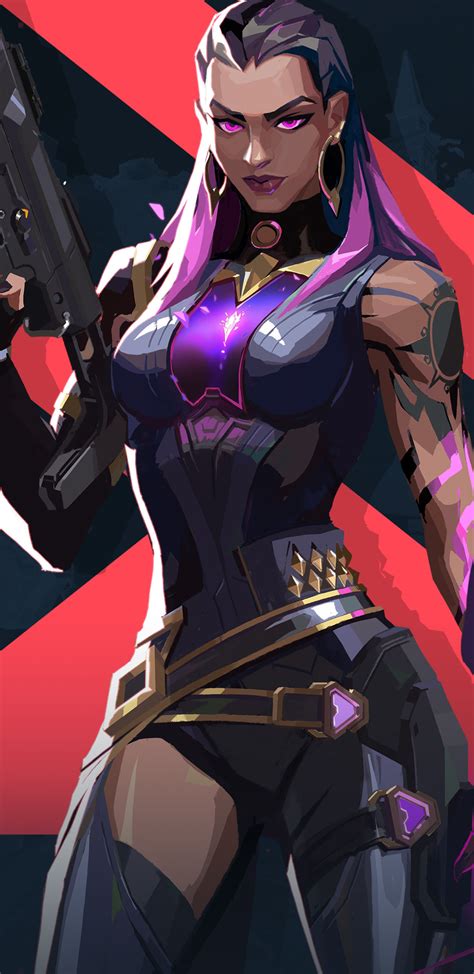 1440x2960 Resolution Reyna in Valorant Samsung Galaxy Note 9,8, S9,S8