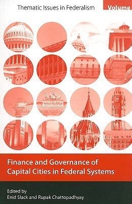 finance  governance  capital cities  federal systems thematic