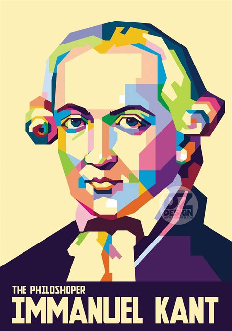 Immanuel Kant in Pop Art Portrait by duniaonme on DeviantArt