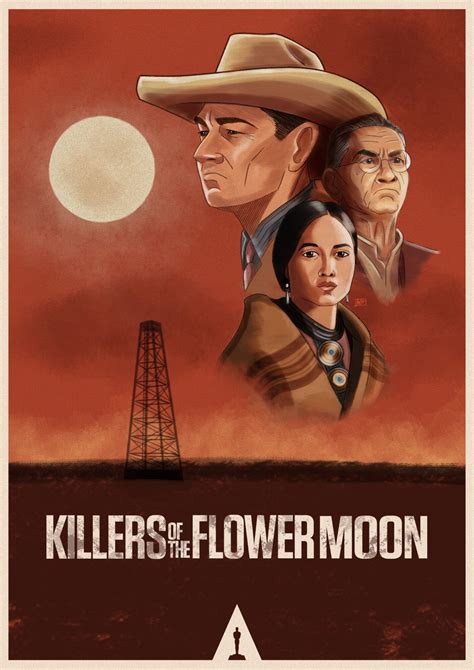 2024 Oscars - KILLERS OF THE FLOWER MOON | Poster By Thedanbit