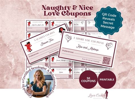 naughty nice love coupons  spice   love life gift
