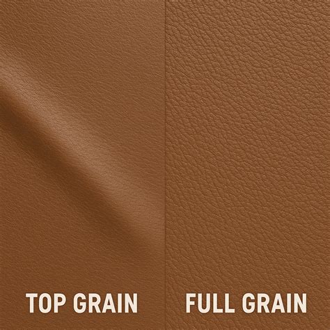 top grain  full grain  leather
