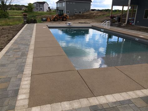 Pin on Decorative concrete pool decks.