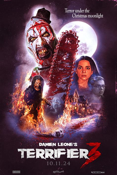 The Horrors of Halloween: TERRIFIER 3 (2024) Official/Fan Artwork