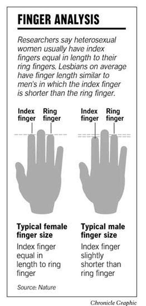 Finger Length Points to Sexual Orientation / Anatomy quirk called