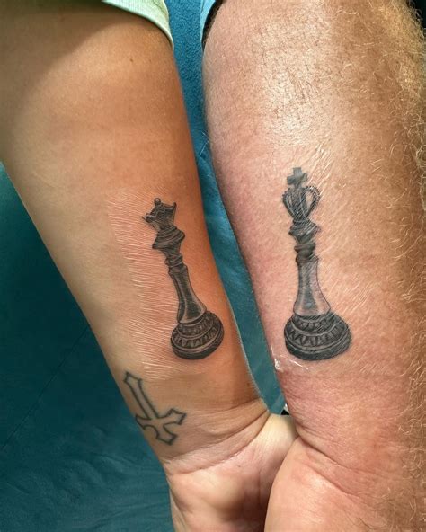 king chess piece tattoo 5