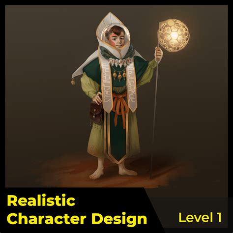 artstation realistic character design