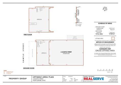 gross lettable area surveys  quotations