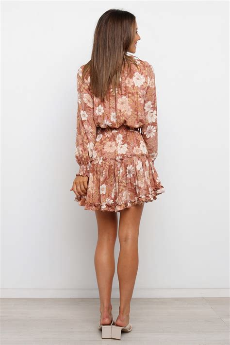 Kealan Dress – Brown – Petal & Pup