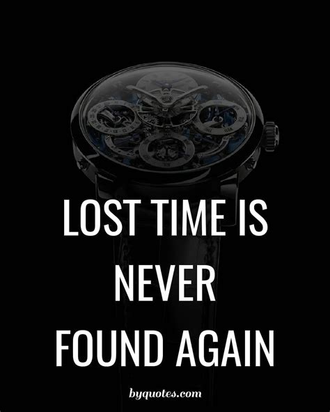 Lost Time Quotes - ShortQuotes.cc