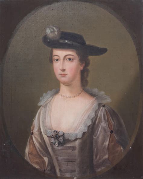 Portrait Of Lady Grace Jackson, 18th Century For Sale at 1stDibs