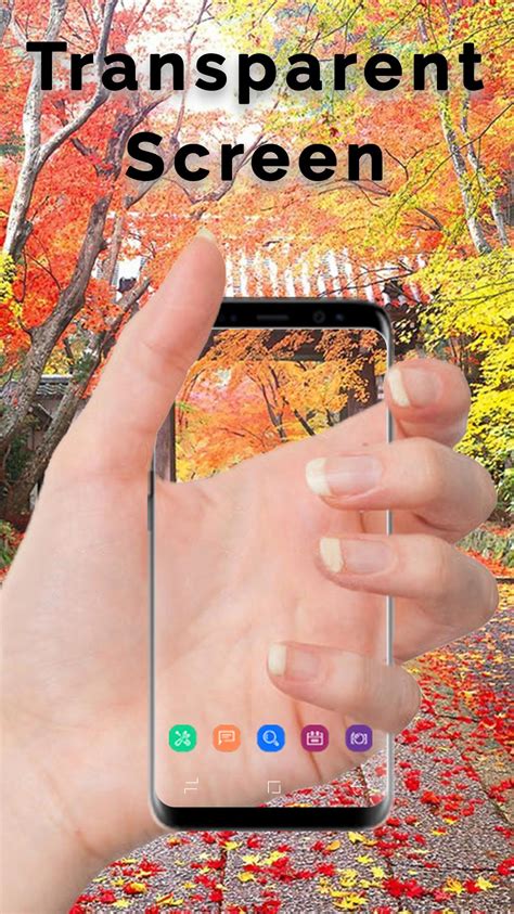 transparent screen transparent screen wallpaper apk  android