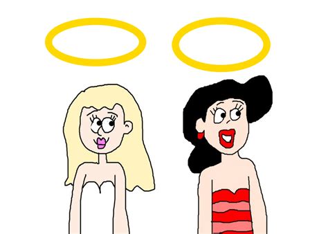 Holli Would and Lonette with Halos by MJEGameandComicFan89 on DeviantArt