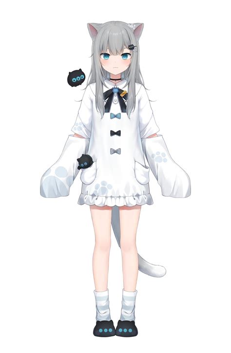 Nachoneko, the character designer of such VTubers as Gawr Gura, Kamiko
