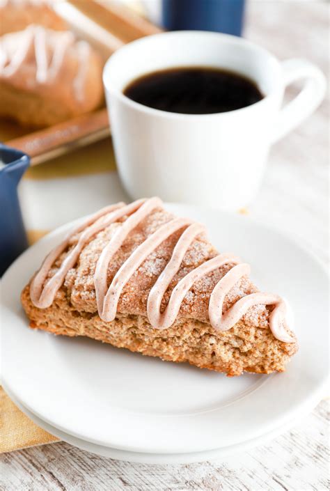 Banana Snickerdoodle Scones - A Kitchen Addiction
