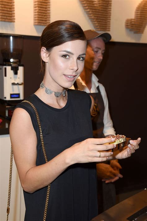 LENA MEYER-LANDRUT at Magnum Chocolate Hour at Magnum Pleasure Store in