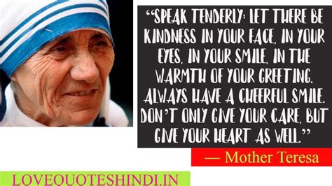 101 Famous Mother Teresa Quotes on Love, Kindness and Life. HD Image