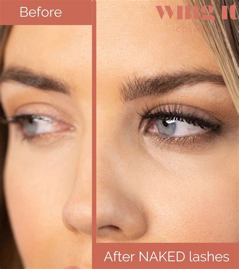 Naked Natural False Eyelashes & Adhesive Liner Set | Wing It Cosmetics