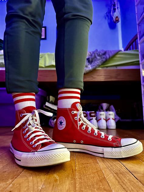 new socks to go with my new chucks. yes, or yes? : r/Converse