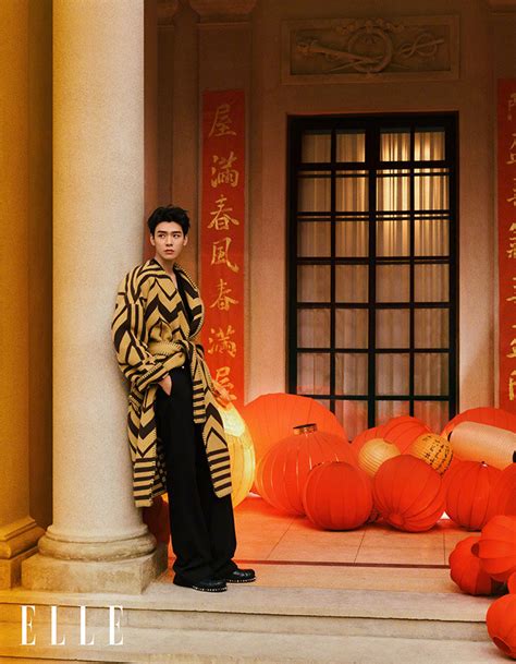 Китайский актёр Гун Цзюнь стал звездой обложки Elle China за февраль ...