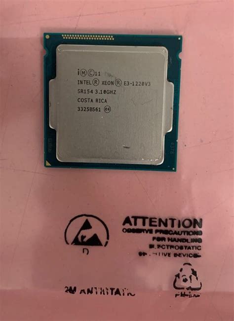 Intel Xeon E3-1220 v3 Quad-Core 3.1GHz | Kaufen auf Ricardo