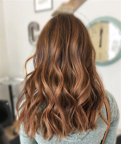 Caramel balayage brown hair medium length is the top style 11