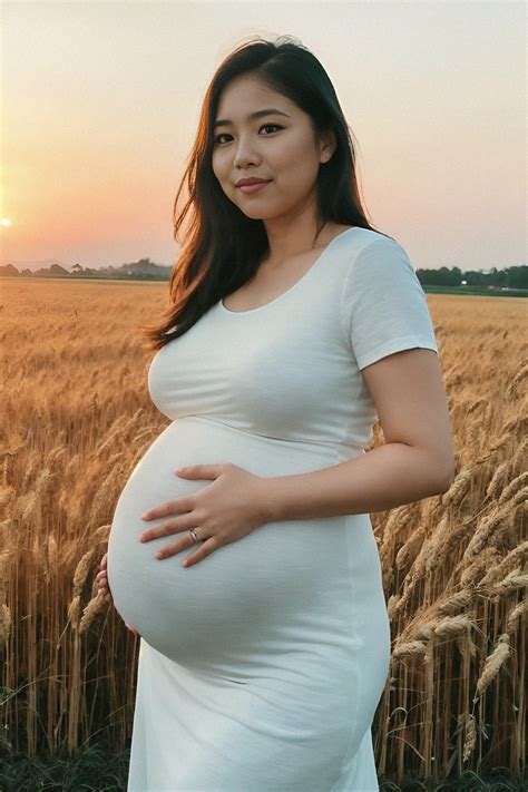 Healthy pregnant woman in maternity photographs, beautiful pregnant