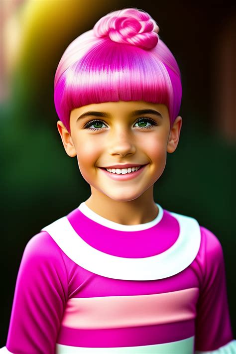 Lexica - Julianna rose mauriello as Stephanie from lazytown pink hair