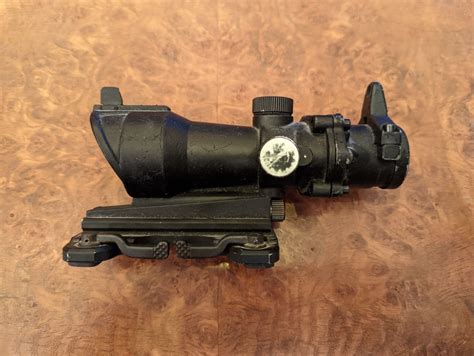 ACOG Sight Replica Illuminated Zoom scope - Parts - Airsoft Forums UK