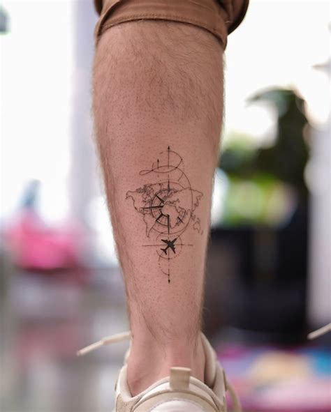 men tattoo ankle 1