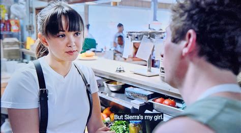 What is the name of this waitress at Patsy's Pies and who is the