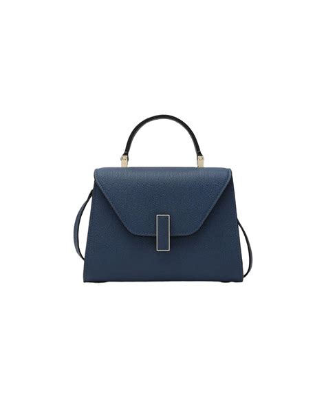 Valextra Iside Micro Bag Sapphire Blue Nude | italist, ALWAYS LIKE A SALE